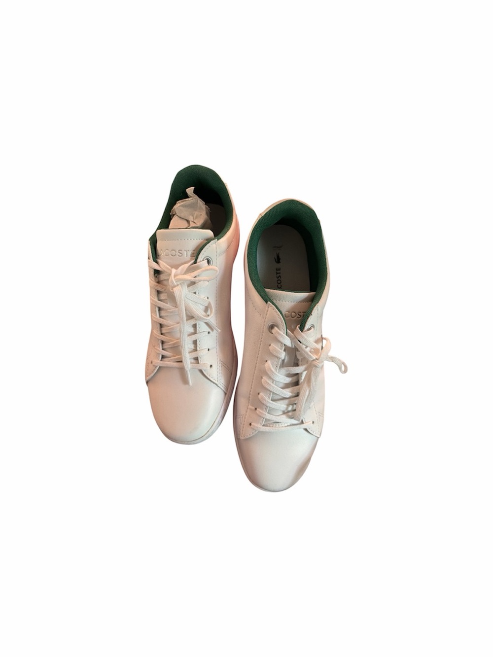LACOSTE HYDEZ 119 Leather sneakers in White / Green